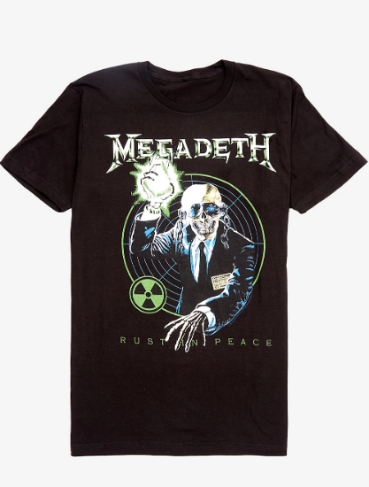 megadeth rust in peace shirts